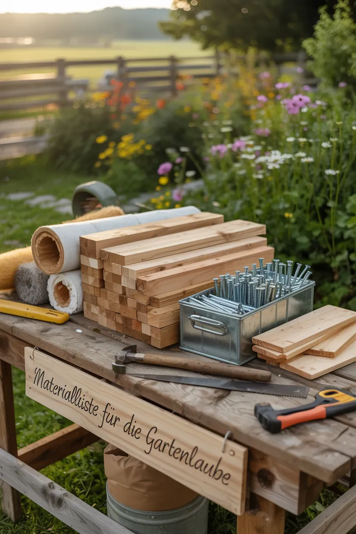 Ein malerischer, nostalgischer Garten mit üppigen Pflanzen, verwitterten Holzstrukturen und rustikalem Charme, der inspiriert, kreative Ideen für einen alten Bauernhof zu entwickeln. Ideal für Gartenliebhaber!