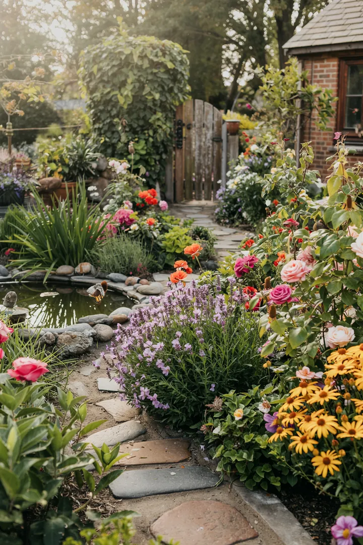 Ein rustikales Tor aus massivem Holz, umgeben von üppigem Grün, vermittelt eine einladende Atmosphäre. Es symbolisiert den Zugang zu einem charmanten Garten oder einem versteckten Rückzugsort. Holztor verleiht dem Gesamtbild eine natürliche Eleganz.
