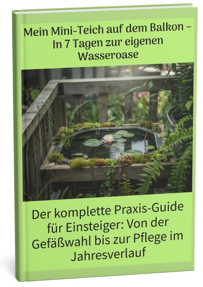 Mein Mini-Teich auf dem Balkon – In 7 Tagen zur eigenen Wasseroase