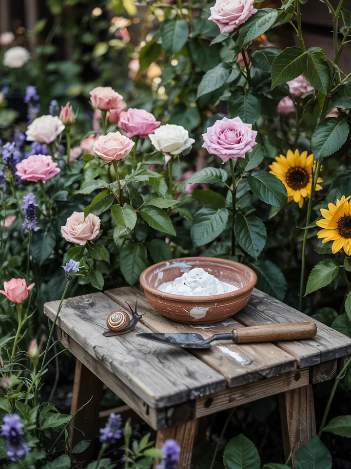 Naturnahe Gartengestaltung mit einem stilvollen Hochbeet, das harmonisch in die grüne Umgebung eines einladenden Wohnhauses integriert ist.