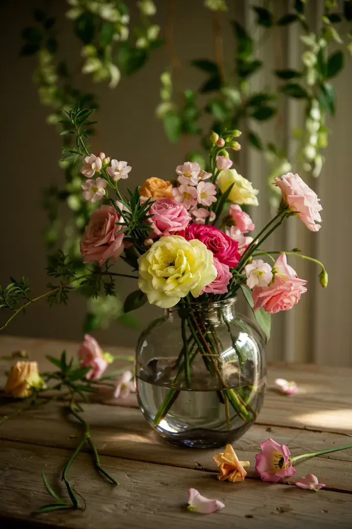 Ein grafisches Konzept, das Herausforderungen in der Balance zeigt, mit visuellen Elementen, die Missverhältnisse und Ungleichgewicht symbolisieren.