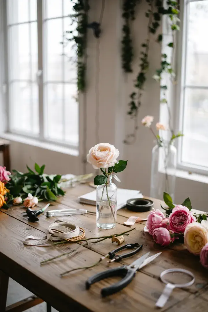 Ein Set aus hochwertigen Werkzeugen für die Pflege, einschließlich präziser Schneideinstrumente und vielseitiger Scheren für optimale Ergebnisse.