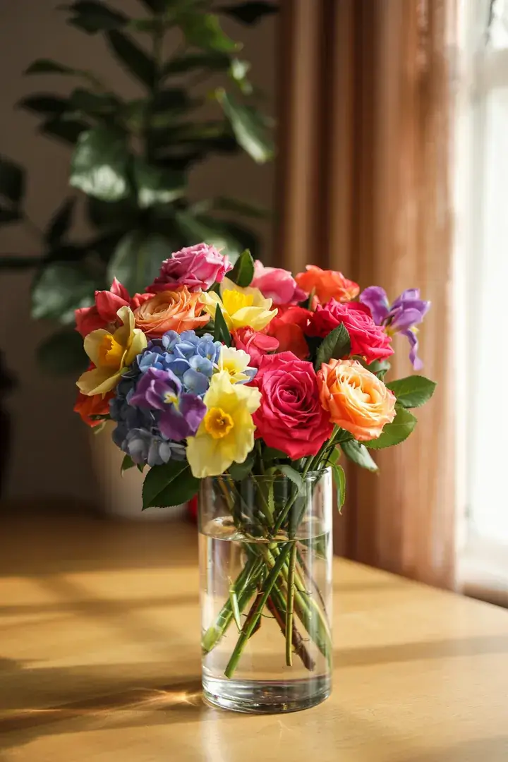 Ein kunstvolles Arrangement, das durch makellose Ausführung und bemerkenswerte Präzision besticht, perfekt für kreative Inspiration.