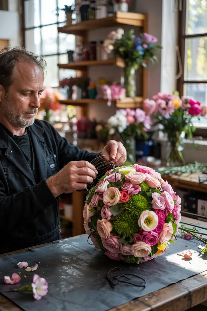 Eine sorgfältig gestaltete Komposition, die durch präzise Details und harmonische Farben besticht, ideal für kreative Inspiration.