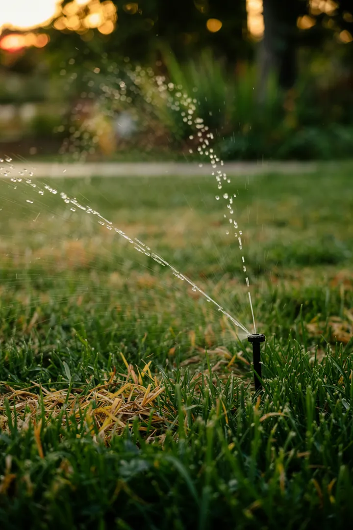 Ein einladender Außenbereich mit bunten Blumen, grünen Pflanzen und dekorativen Elementen, der ein harmonisches Vorgarten Design präsentiert.