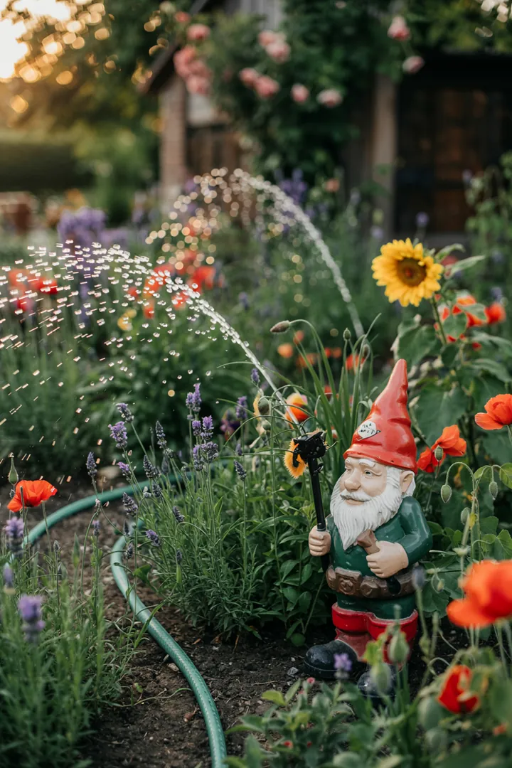 Ein bepflanzter Behälter im Freien, üppig mit bunten Blumen und grünen Pflanzen gefüllt, zeigt die Vielseitigkeit von Gartencontainern für kreative Landelemente.