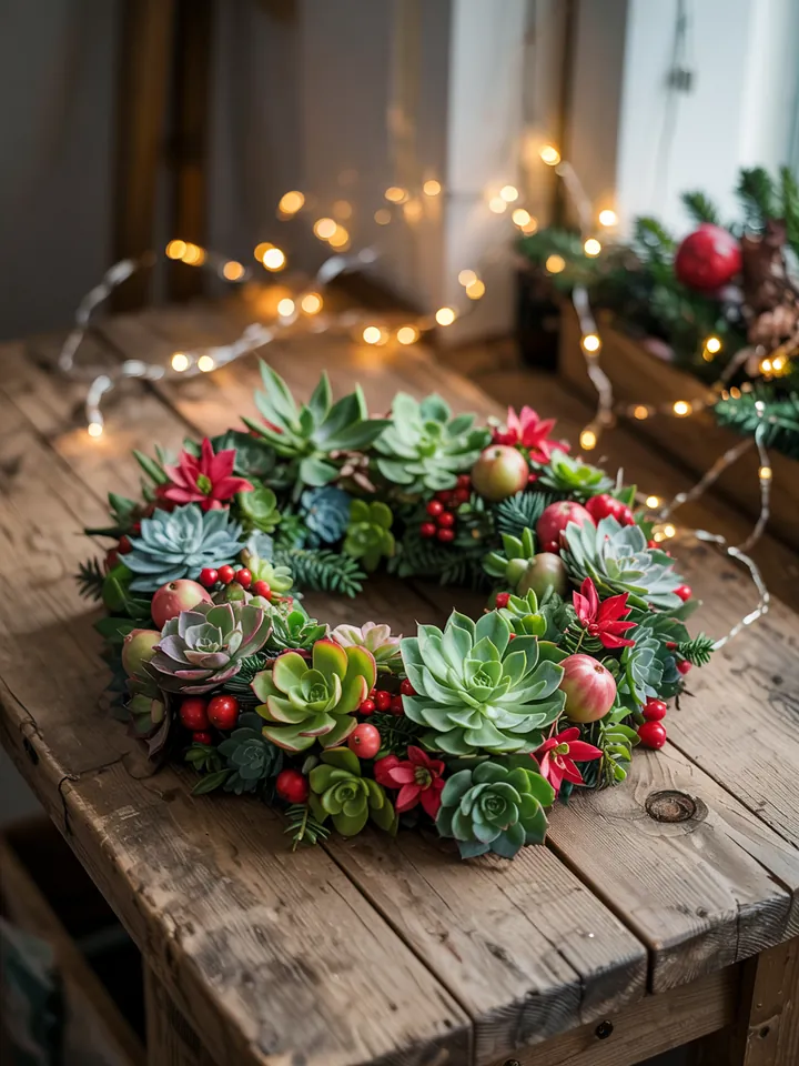 Eine festliche Darstellung einer transparenten Kugel, die zauberhafte Winterlandschaften und glänzende Dekorationen zeigt, ideal für die Weihnachtszeit.