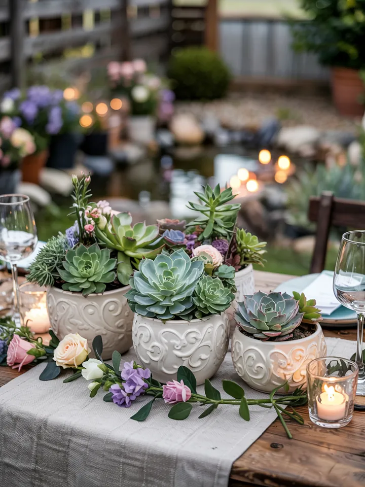 Bunte Vielfalt von stacheligen Pflanzen und saftigen Gewächsen, ideal für kreative Zierpflanzen-Bepflanzung in einem sonnigen Raum.
