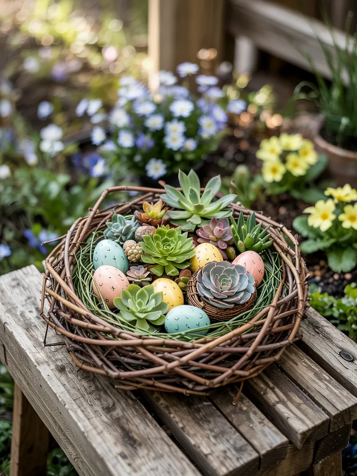Ein grüner Garten mit frisch gepflanzten Setzlingen, die in fruchtbare Erde mit gesunden Wurzeln eingepflanzt wurden, strahlt Vitalität aus.