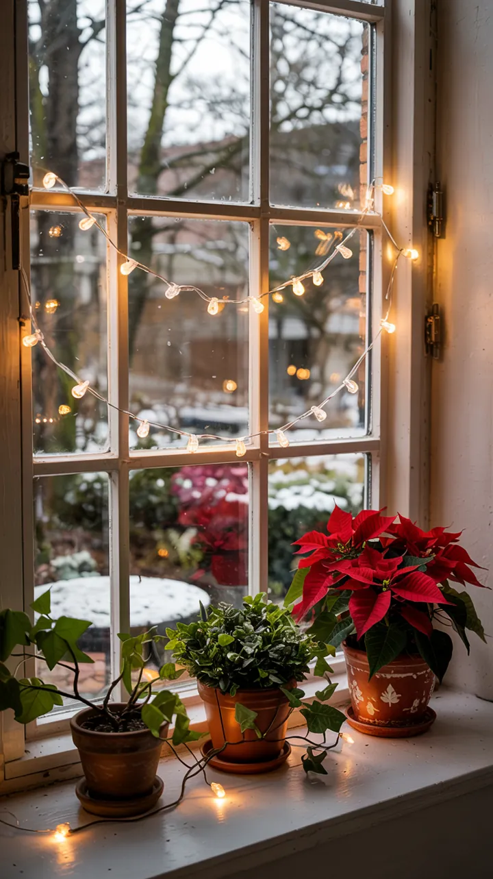 „Kreative Handwerkskunst für festliche Raumgestaltung: Ein einzigartiger, selbstgemachter Kranz aus traditionellen Materialien, ideal für große, weihnachtlich dekorierte Räume.“