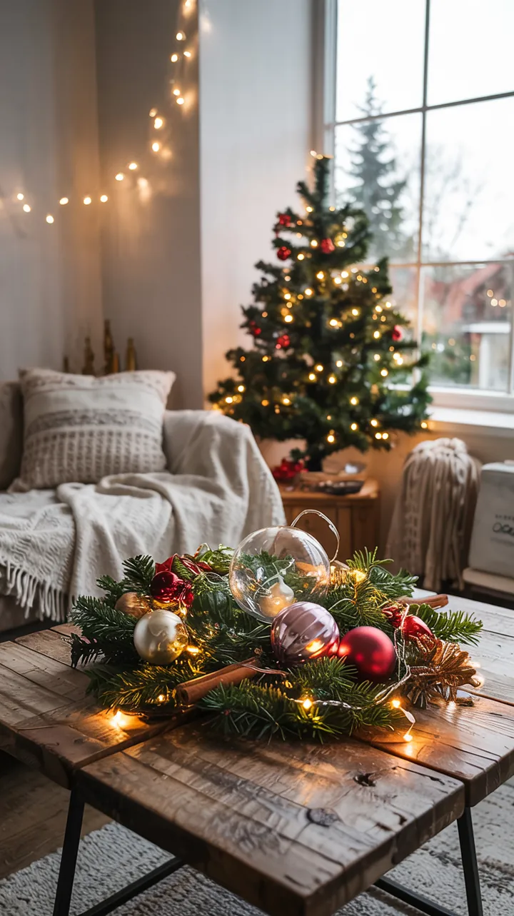 Festliche Lichtinstallation für große Räume, ideal als Weihnachtsdeko für die Decke, schafft eine stimmungsvolle Atmosphäre und verleiht dem Raum ein zauberhaftes Flair.