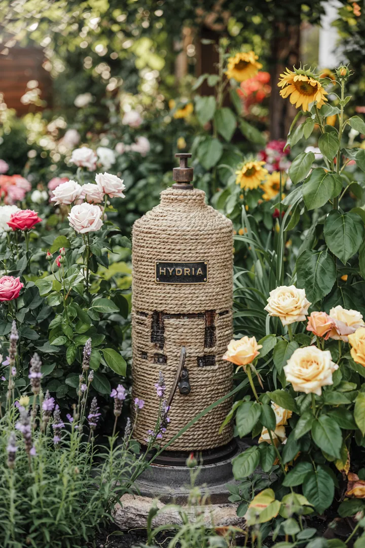 Ein stilvoll gestalteter Außenbereich mit einer modernen Überdachung, ideal für die Gartenplanung und entspannte Stunden im Freien.