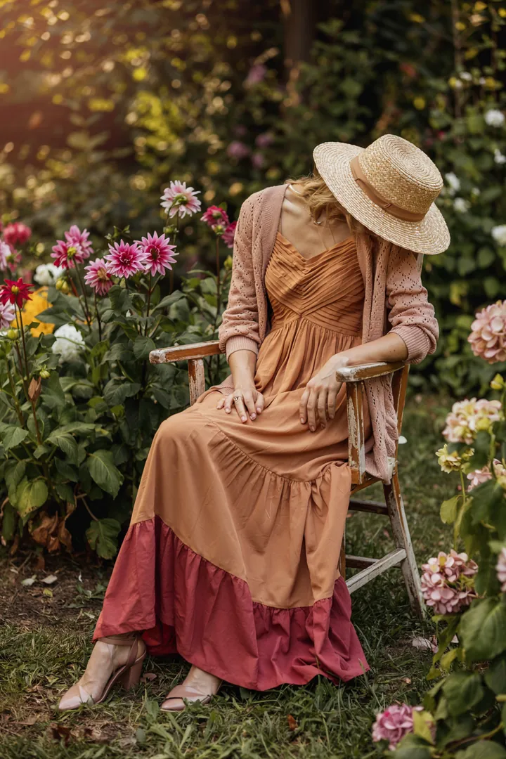 Elegante Tischgestaltung für eine Herbstfeier, inspiriert von sanften Beerentönen und natürlichen Elementen, die eine warme Atmosphäre schaffen.