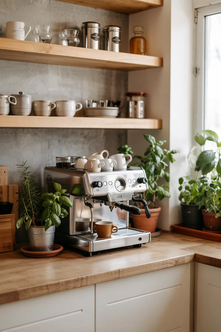 Ein stilvoll eingerichteter Raum mit warmen Farben und dekorativen Elementen, der einladende Atmosphäre und kreative Wohnideen vermittelt.