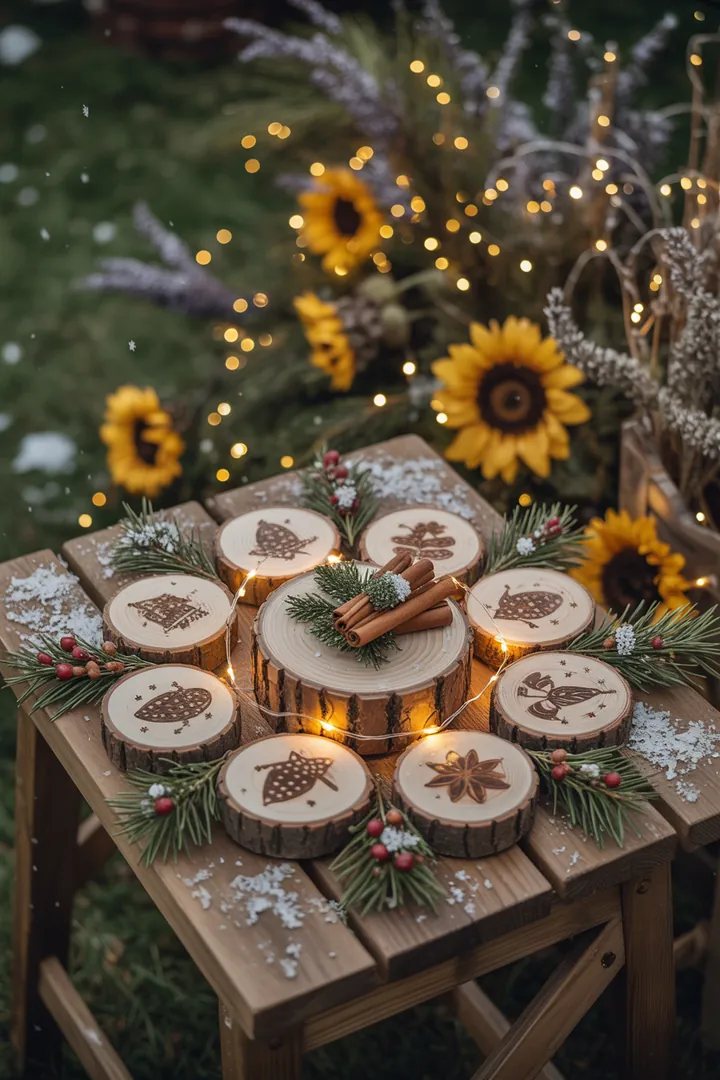 Bunt gestaltete Gläser als festliche Dekoration für die Feiertage, ideal für kreatives Weihnachtsbasteln und persönliche Geschenke.