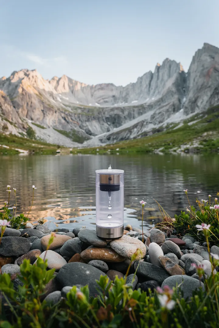 Ein Outdoor-Abenteuer, das essenzielle Fähigkeiten zur Wassergewinnung und -aufbereitung in der Natur zeigt, ideal für Überlebenssituationen.