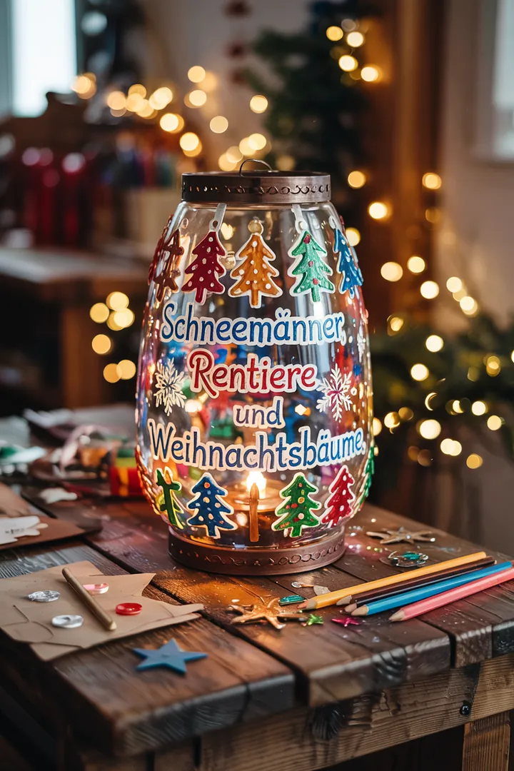 Buntes DIY-Projekt für festliche Anlässe: Kreative Geschenkideen für kleine Hände, ideal für Weihnachten, Geburtstagsfeiern oder das Basteln in der Kita.