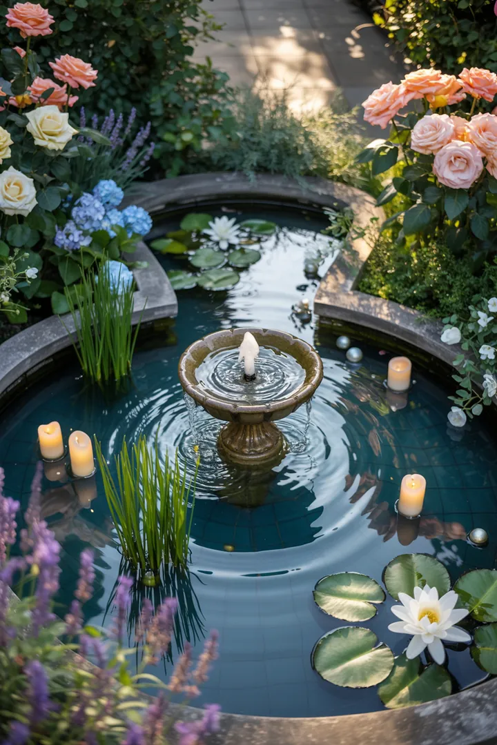 Bunte Frühlingskränze und kreative Türdekorationen für den Garten, umgeben von lebendigen Blumenarrangements und stilvollen Pflanzgefäßen. Frühlingshafte Textilien und farbenfrohe Akzente setzen einladende Akzente im Freien.