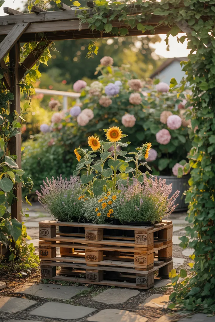 Bunte Frühlingsprojekte für den Garten: Kreative Ideen zum Bauen, Gestalten und Dekorieren mit Naturmaterialien und Upcycling-Techniken.
