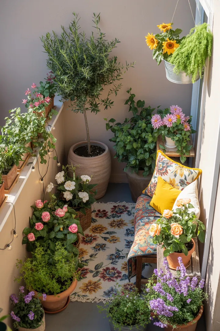 Bunte Gartenprojekte mit Upcycling-Ideen und kreativen Deko-Elementen für den Frühling, ideal für ein blühendes Zuhause.