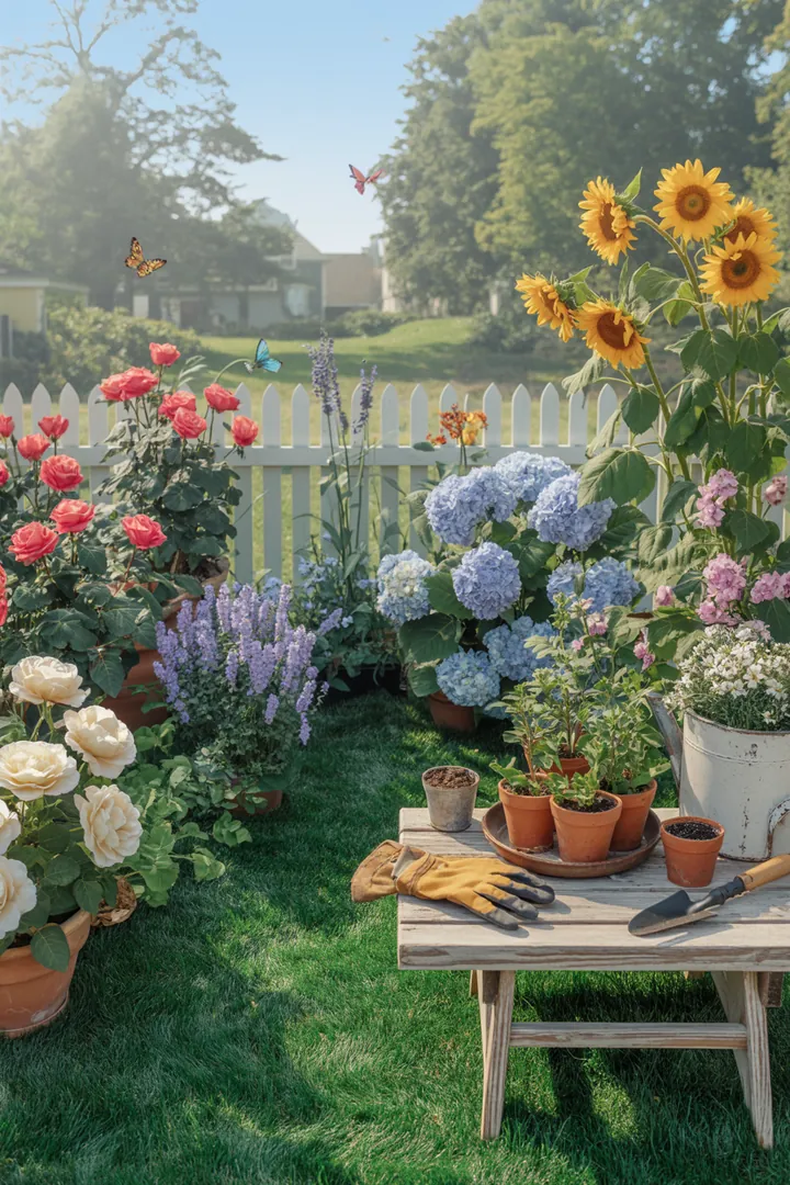 Frühlingsgartenpflege: Tipps zur optimalen Vorbereitung, inklusive Sträucher schneiden, Boden düngen, Frühjahrs-Saat und Pflege der Rasenfläche.