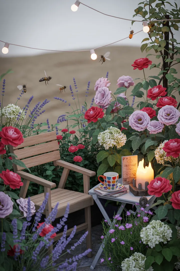 Frühlingserwachen im Garten: Bunte Blütenpracht, kreative Sitzbereiche und nachhaltige Pflanzideen für ein lebendiges Lebensumfeld.