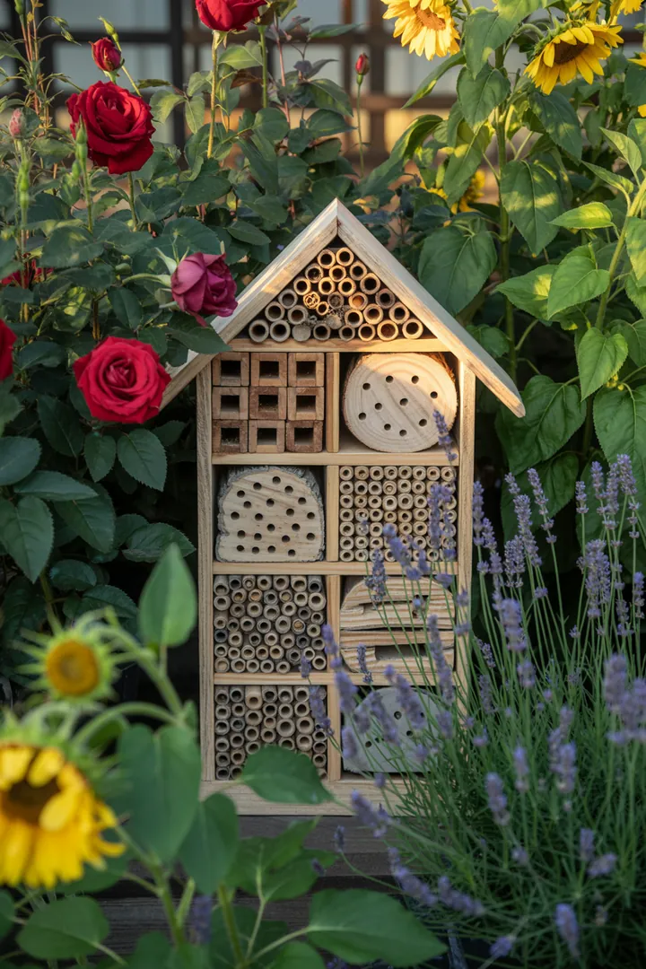 Bunt blühende Pflanzen für kleine Gärten im Frühling, kreative Farbarrangements, gemütliche Sitzbereiche und innovative Gestaltungsideen für eine einladende Außenanlage.