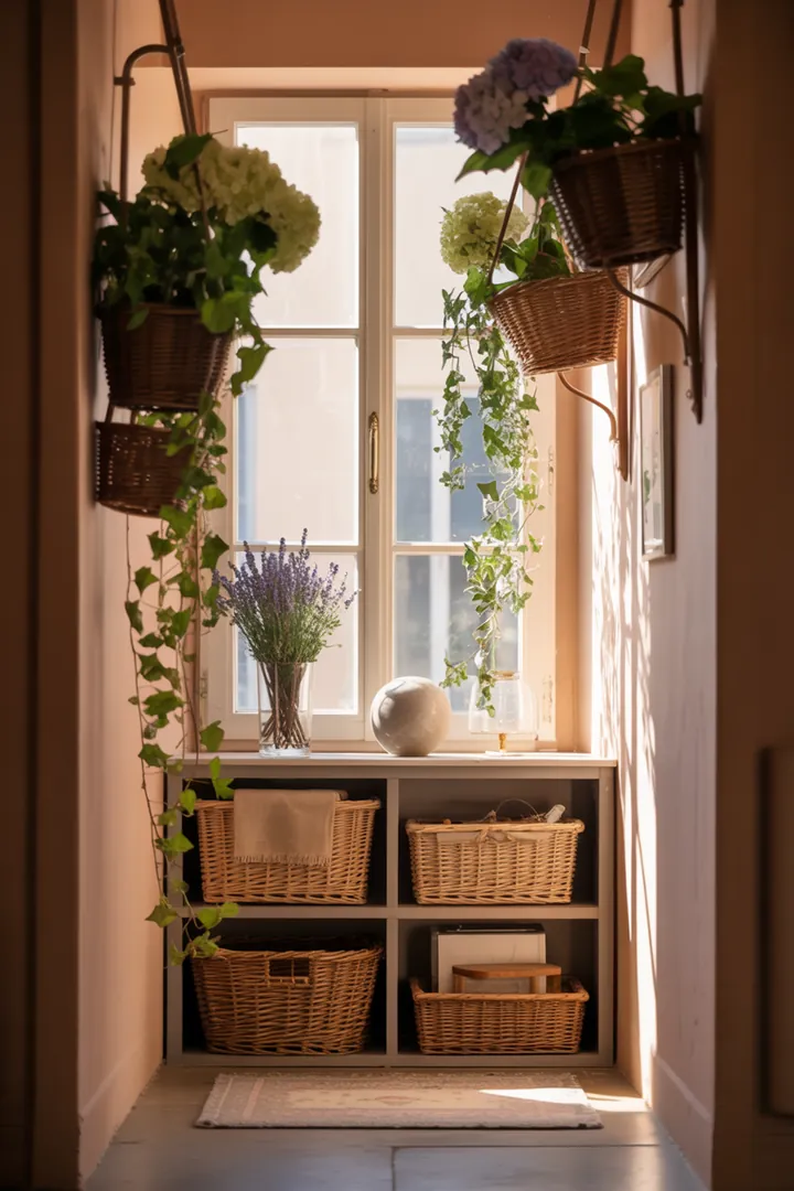 Ein stilvolles Wandregal aus Holz, dekoriert mit bunten Kisten, bietet praktischen Stauraum und setzt Akzente in jedem Raum. Ideal für die organisation von Büchern und Dekoration.