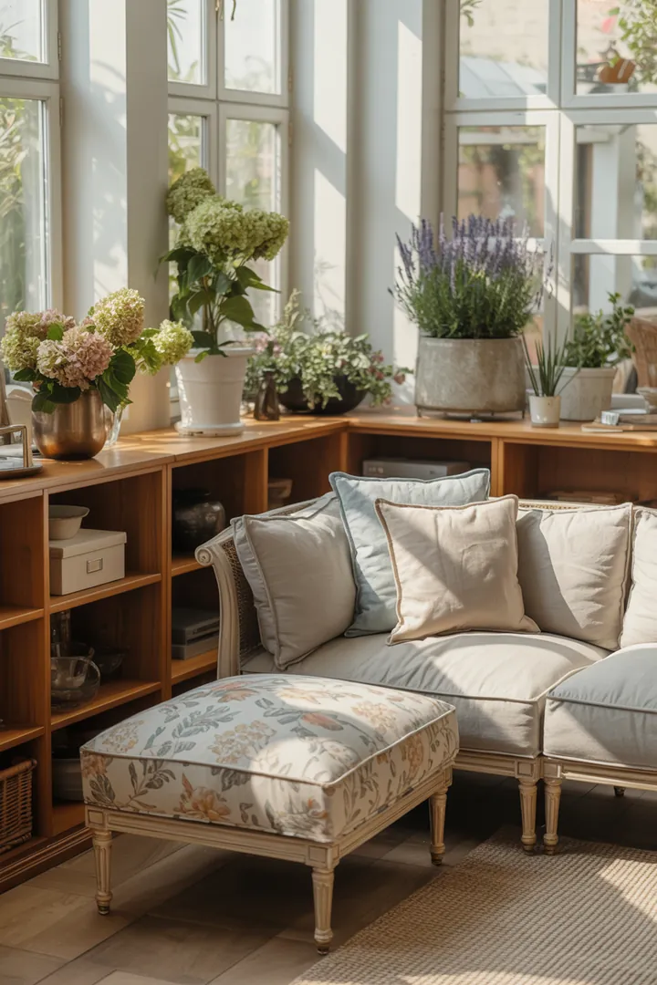 Ein stilvolles Wandregal aus Holz, das mit dekorativen Kisten gefüllt ist und optimalen Stauraum bietet. Ideal für jedes moderne Zuhause.