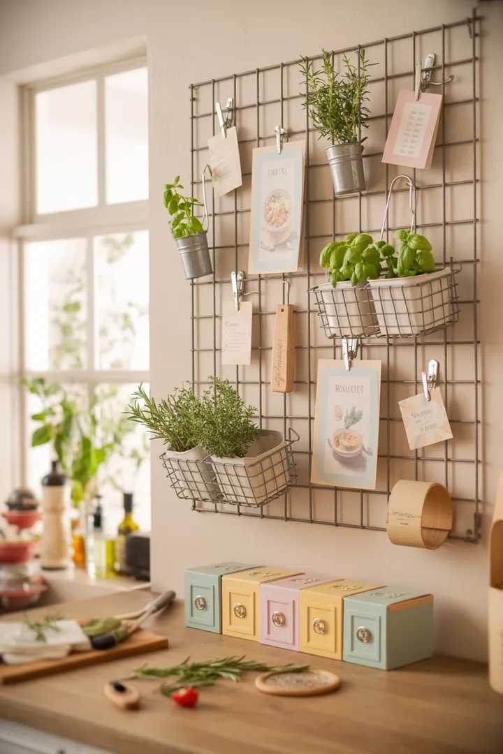 Ein stilvolles Wandregal aus Holz, das mit dekorativen Kisten gefüllt ist und zusätzlichen Stauraum bietet, ideal für jedes Zimmer.