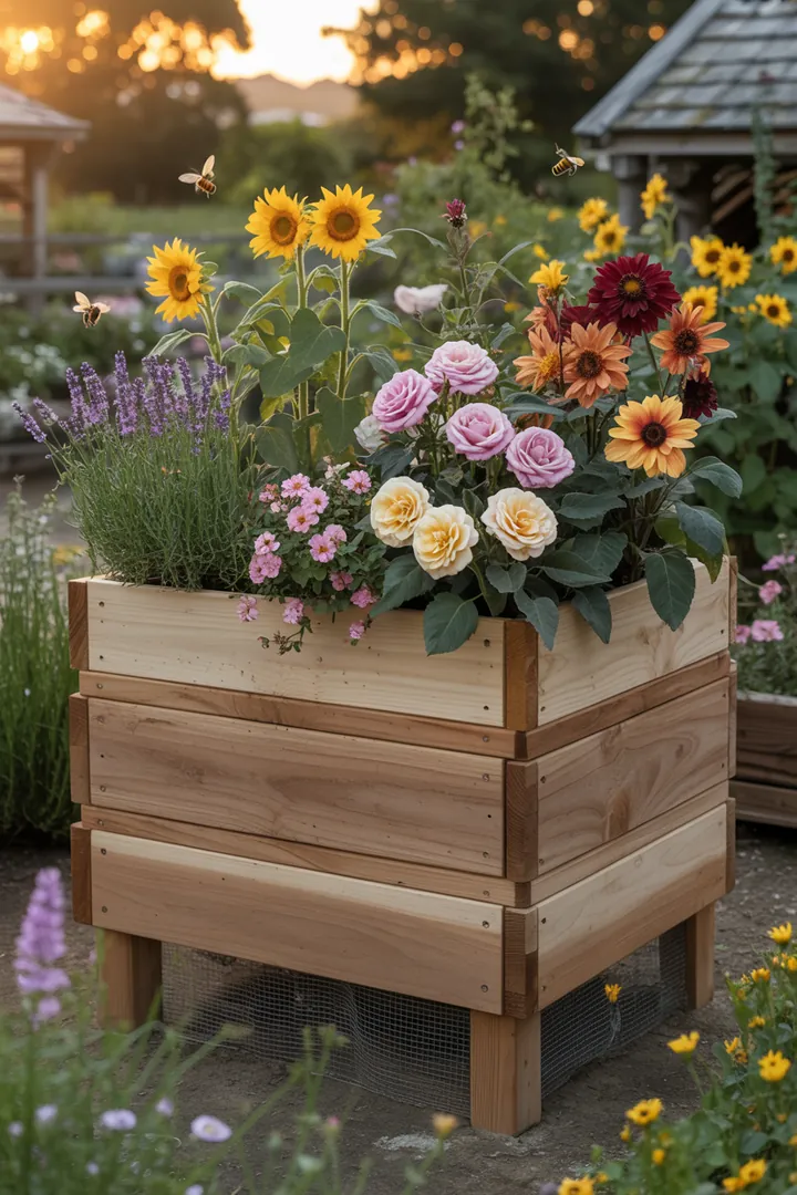 Ein kreatives DIY-Projekt, das aus wiederverwendetem Material stilvolle Möbel für den Garten schafft und nachhaltige Holzarbeiten fördert.