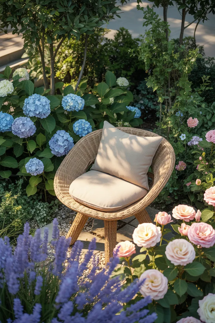 Stilvolle Möbel für den Außenbereich, ideal für entspannte Stunden im Freien, inklusive komfortabler Sitzgelegenheiten und eleganter Gartensets.