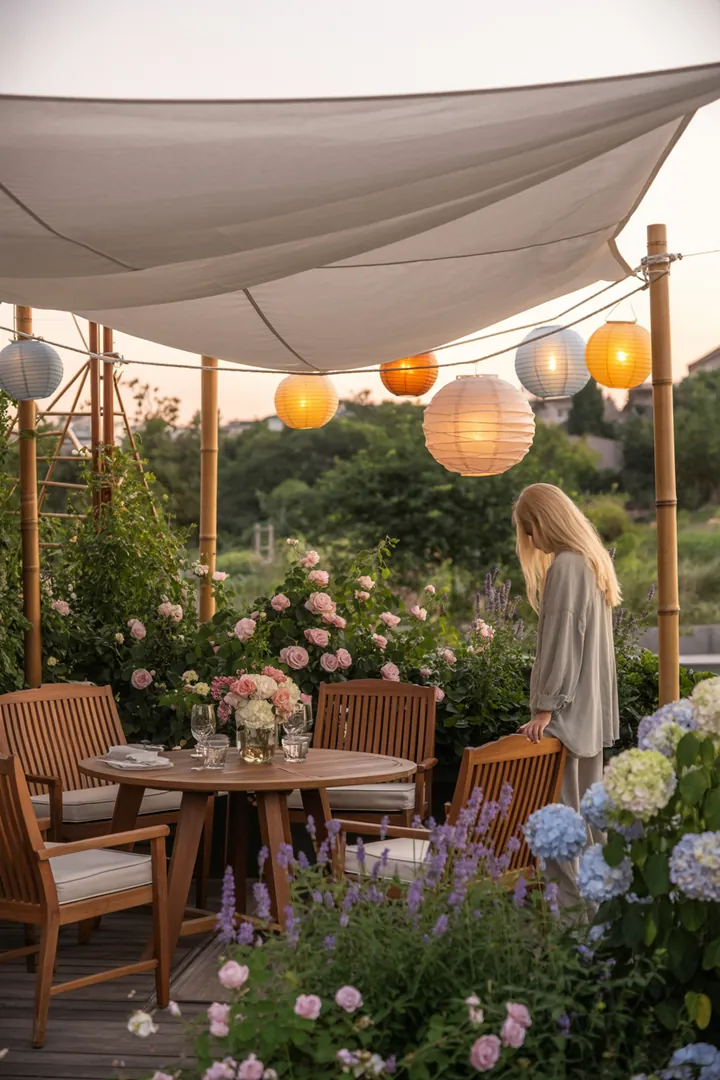 Elegante Sitzgruppe für den Außenbereich, ideal für entspannte Stunden im Freien, perfekt für stilvolles Outdoor-Design und moderne Gartensets.