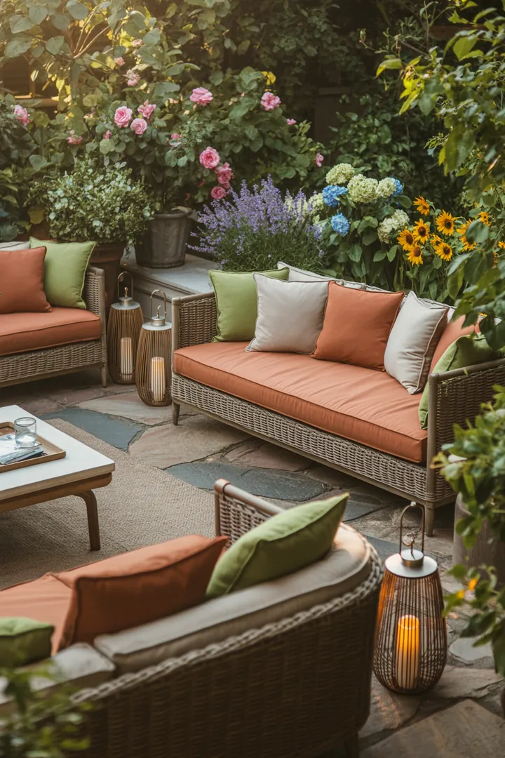 Elegante, stilvolle Sitzmöbel für den Außenbereich im modernen Stil, ideal für entspannte Momente und trendbewusste Gestaltungen.