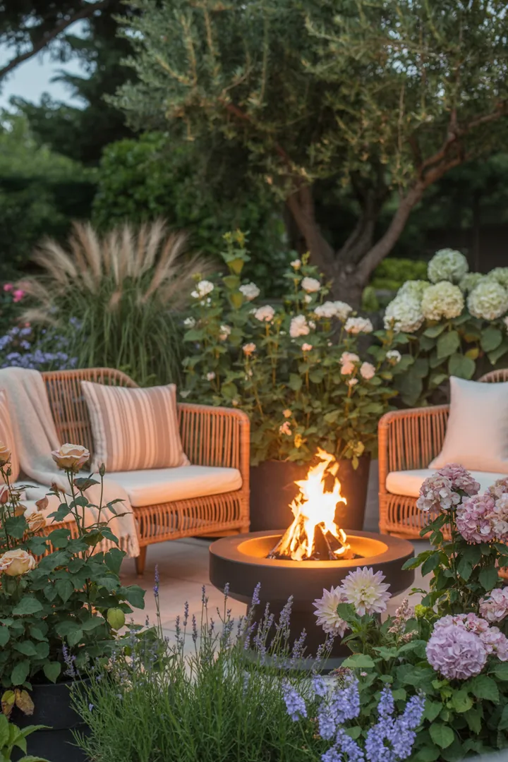 Elegante Gartenmöbel aus robustem Geflecht für stilvolle Outdoor-Bereiche, ideal für Terrassen und entspannte Stunden im Freien.