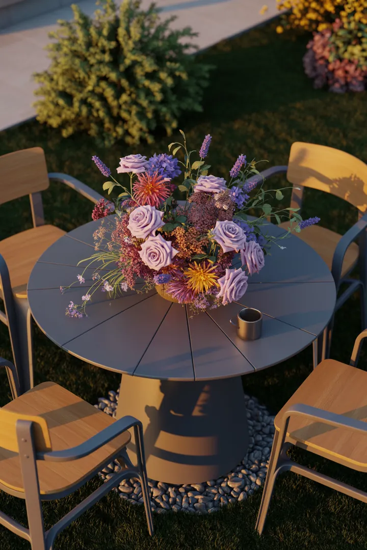 "Nachhaltige Möbel für den Garten, inspiriert von DIY-Projekten, zeigen kreatives Holzdesign und innovative Recycling-Ideen für den eigenen Außenbereich."