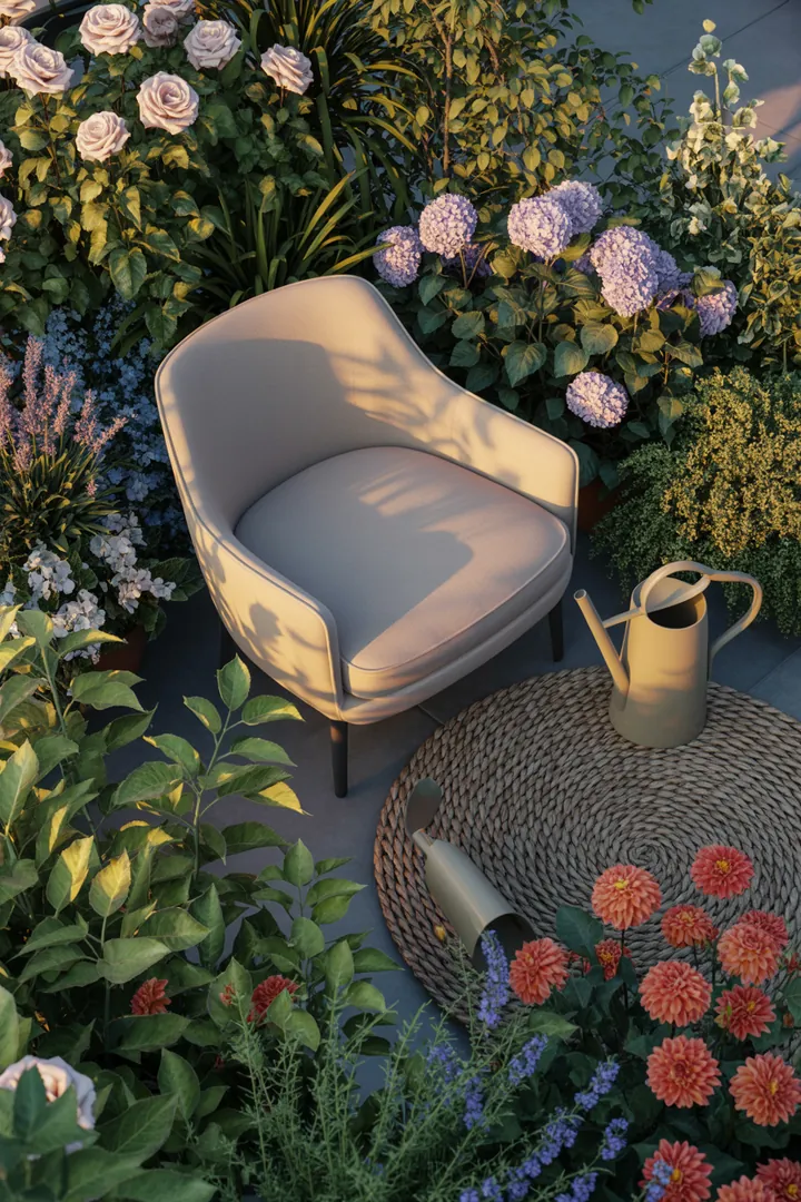 Elegante und stilvolle Möbel für den Außenbereich, die zeitgemäße Ästhetik und hochwertige Materialien vereinen, um ein harmonisches Ambiente zu schaffen.