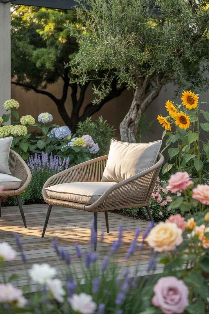 Elegante und stilvolle Möbel für den Außenbereich, die durch ihre moderne Optik und innovative Formensprache bestechen – ideal für aktuelle Designtrends.