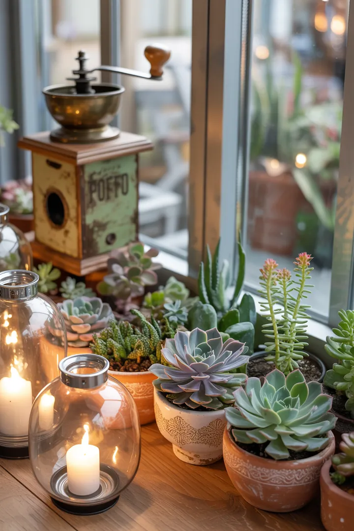 Gemütliche Möbel für den Übergang zwischen Innen- und Außenbereich, ideal für die stilvolle Gestaltung eines verglasten Gartens mit Polyrattan Loungemöbeln.