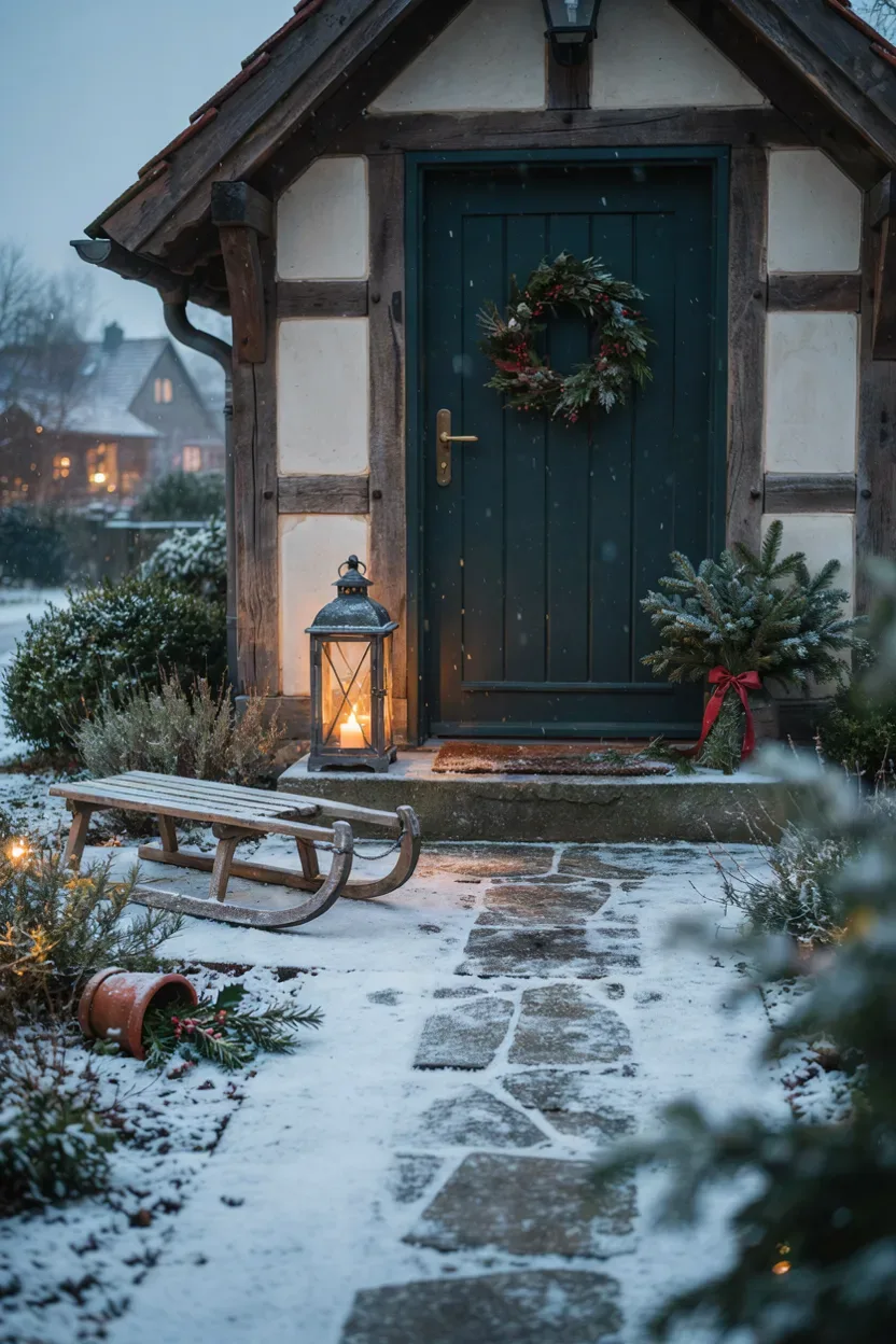 weihnachtsdeko für draußen selber machen – Idee 2
