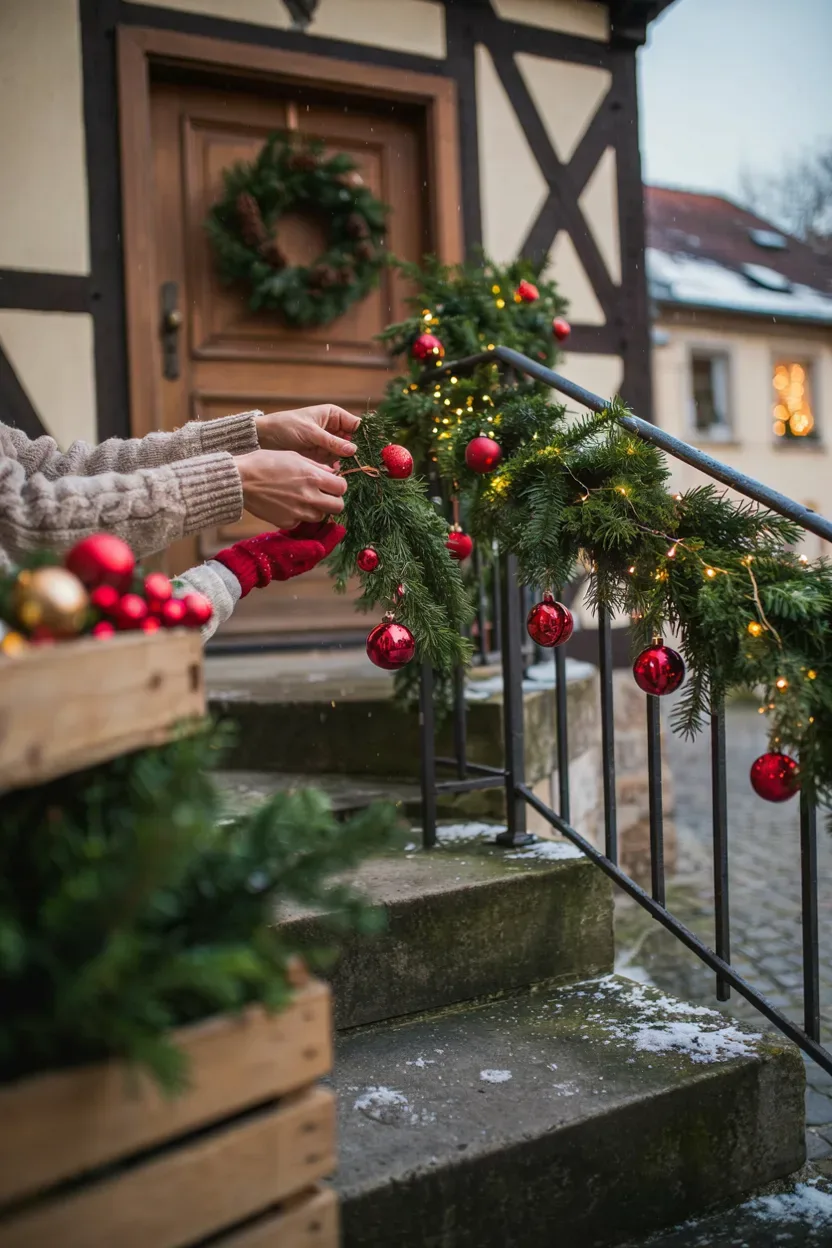 weihnachtsdeko für draußen selber machen – Idee 3