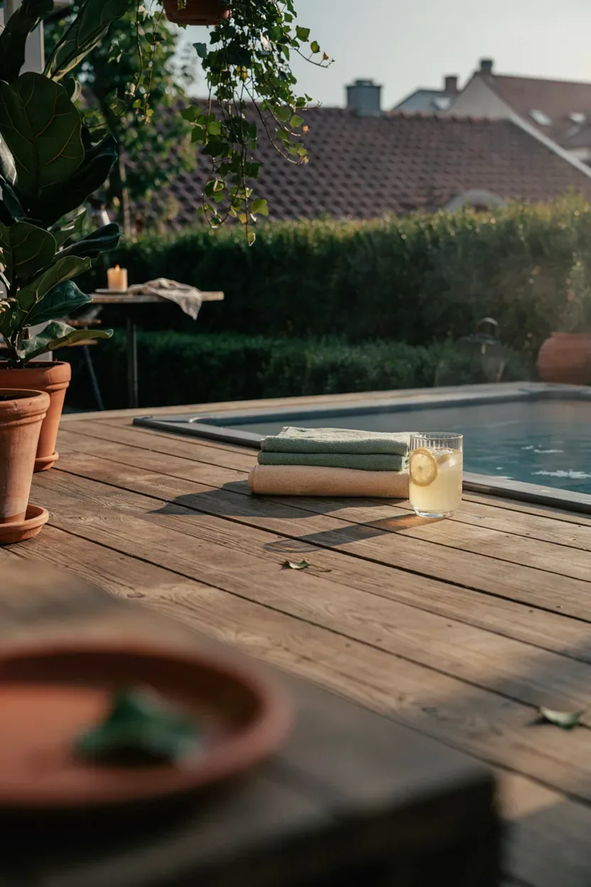 mini pool für die terrasse – Idee 1