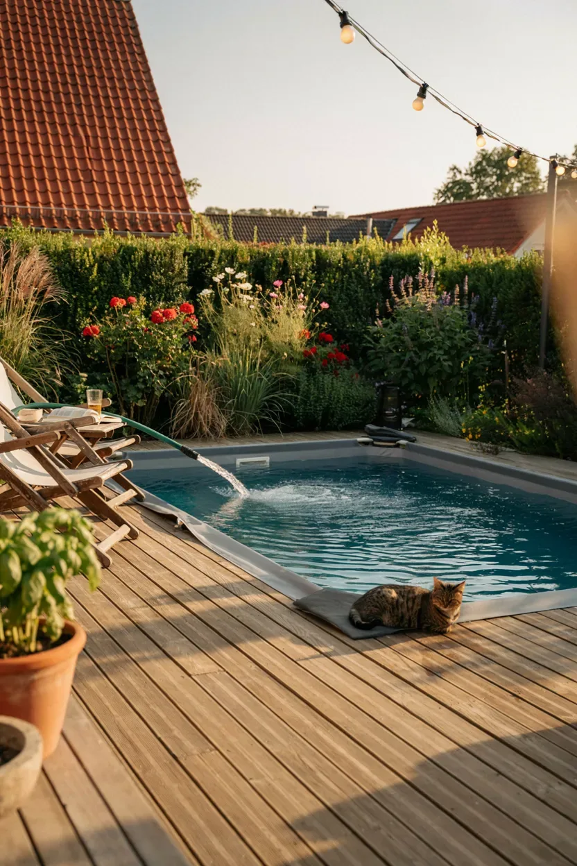 mini pool für die terrasse – Idee 2