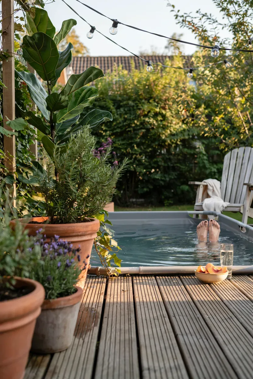 mini pool für die terrasse – Idee 3